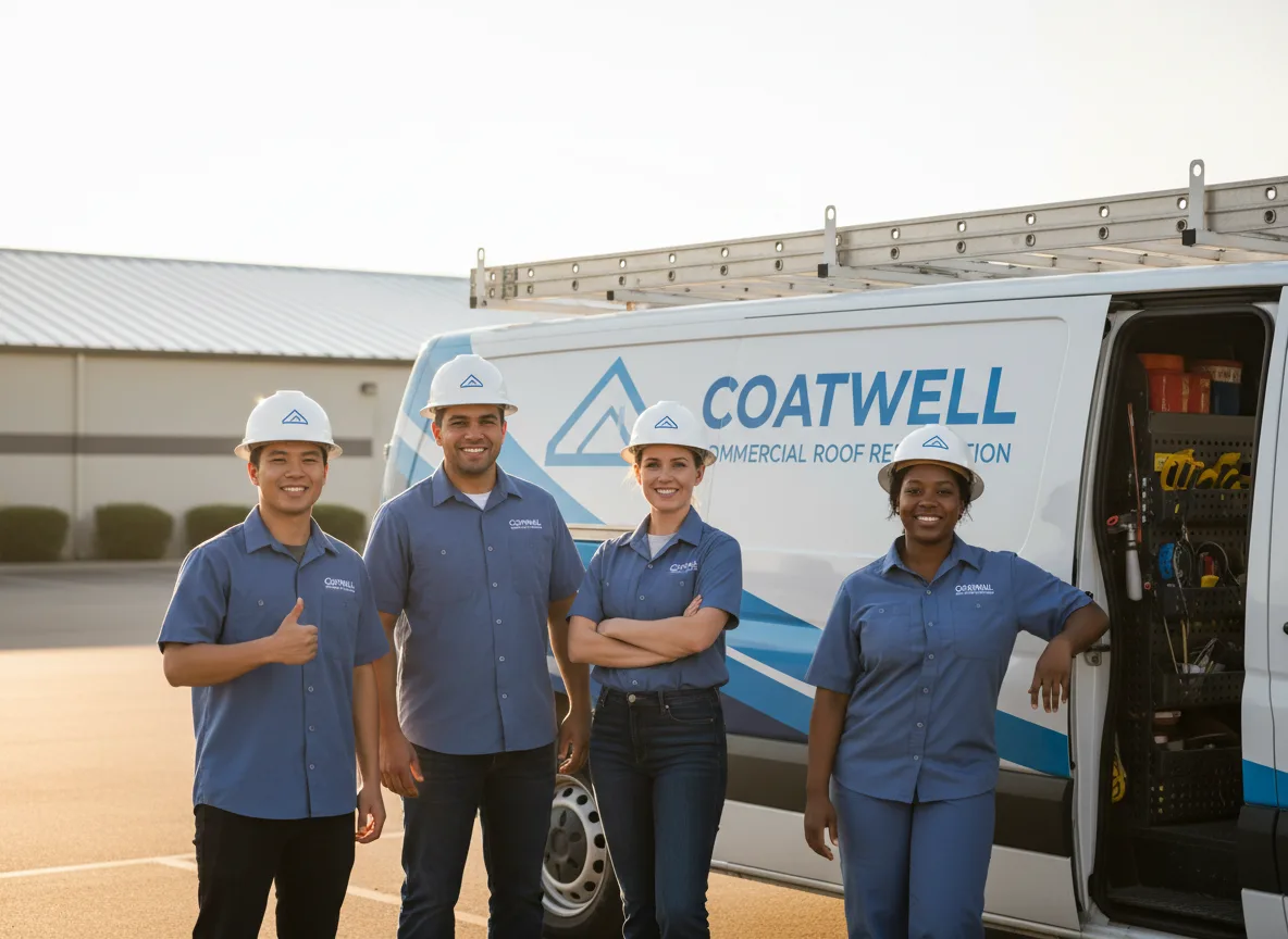 Commercial roof coating company in Wayan, ID